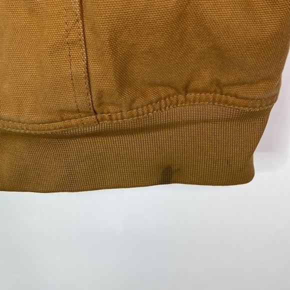 Vintage Dickies Brown Canvas Insulated Hooded Chore Barn Jacket XL - Picture 6 of 14